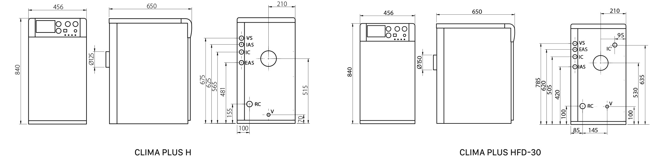 Imagen energía tradicional caldera gasoil clima plus h hfd