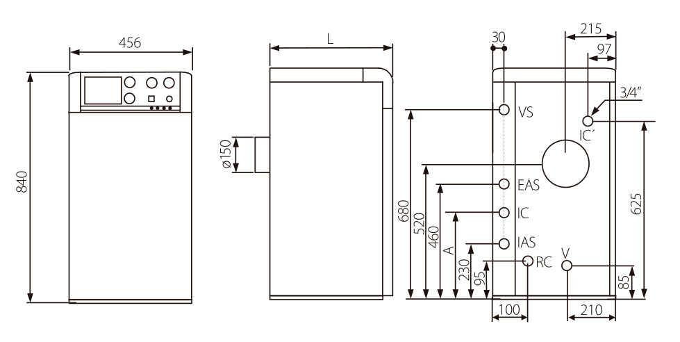 Imagen caldera gasoil baja temperatura sirena hfde