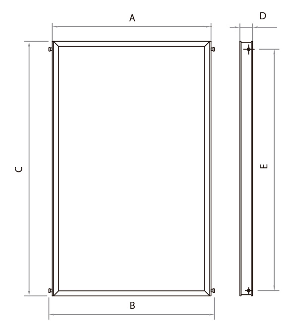 Imagen dimensiones caldera energía solar térmica ds class v3
