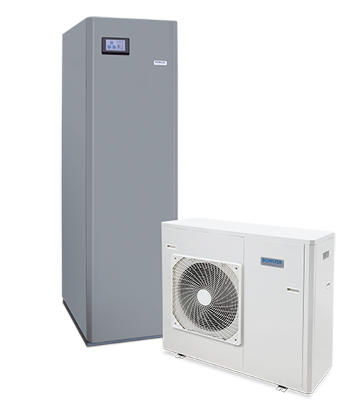 Imagen bomba de calor híbrida fusion hybrid oil