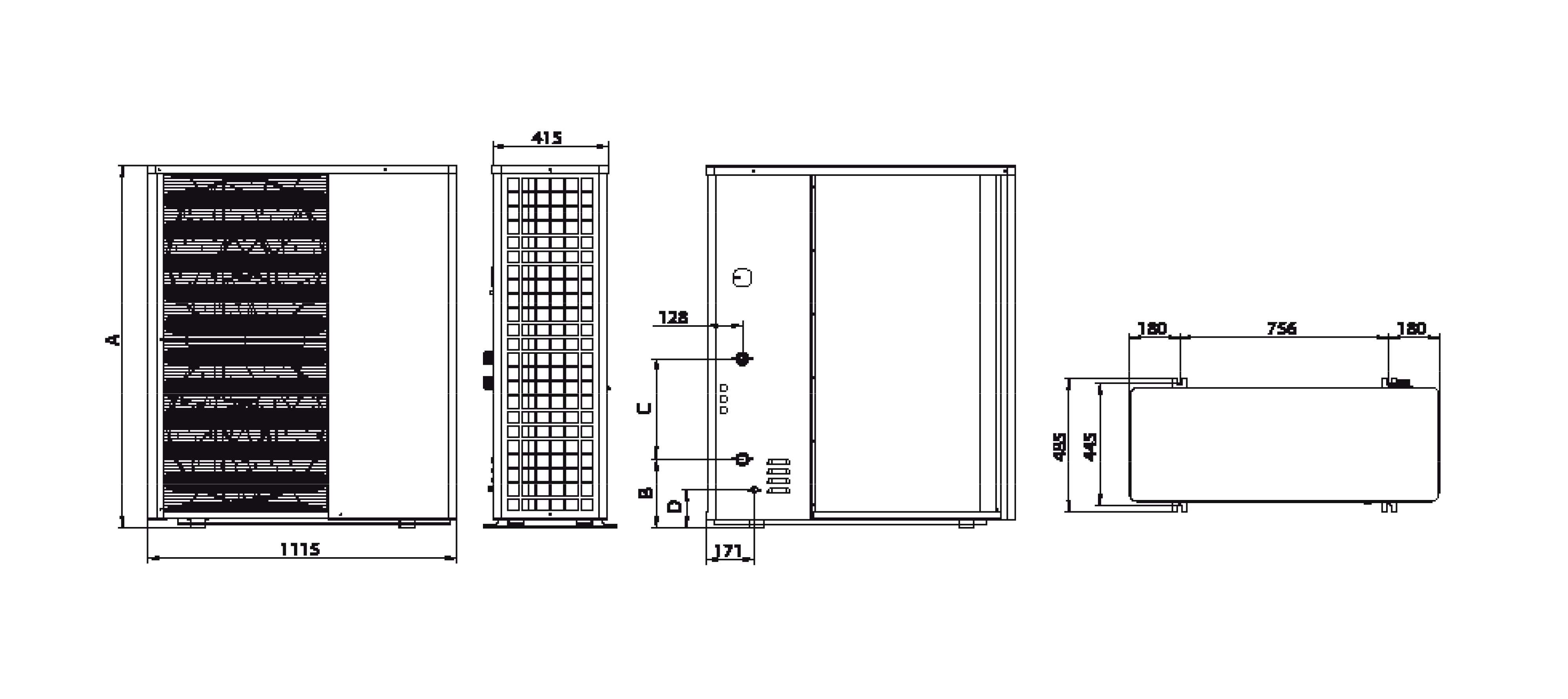 imagen bomba de calor medidas dual clima ht