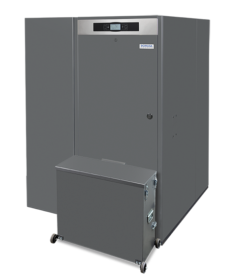 Imagen caldera biomasa pellet bioclass ic 150