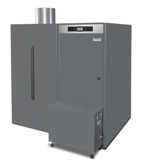 Imagen caldera biomasa pellet bioclass ic 66