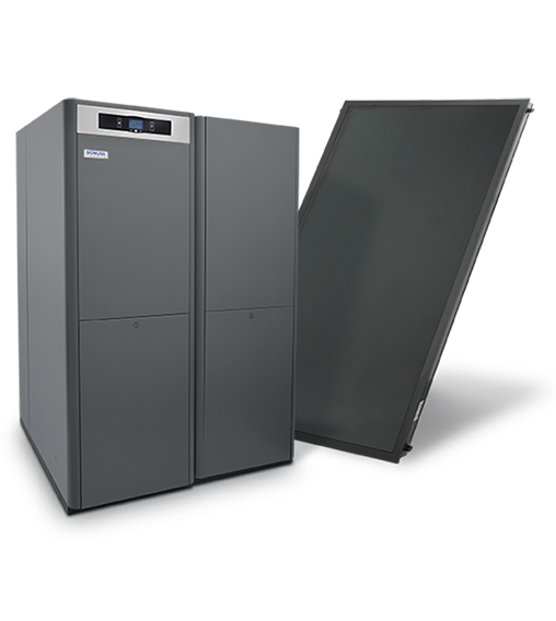 Imagen energía solar térmica caldera solar evolution solar hdx